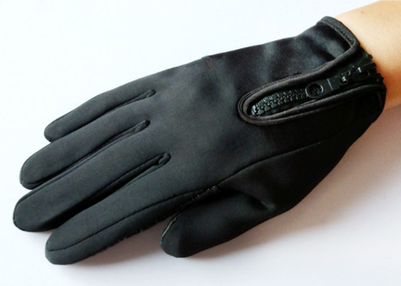 1Pair cảm ứng xe đạp găng tay xe đạp mùa đông Windprooter FULL FOUND FOUND CONCLING Găng tay chống trượt nam Color: 1 Pair Size: XL