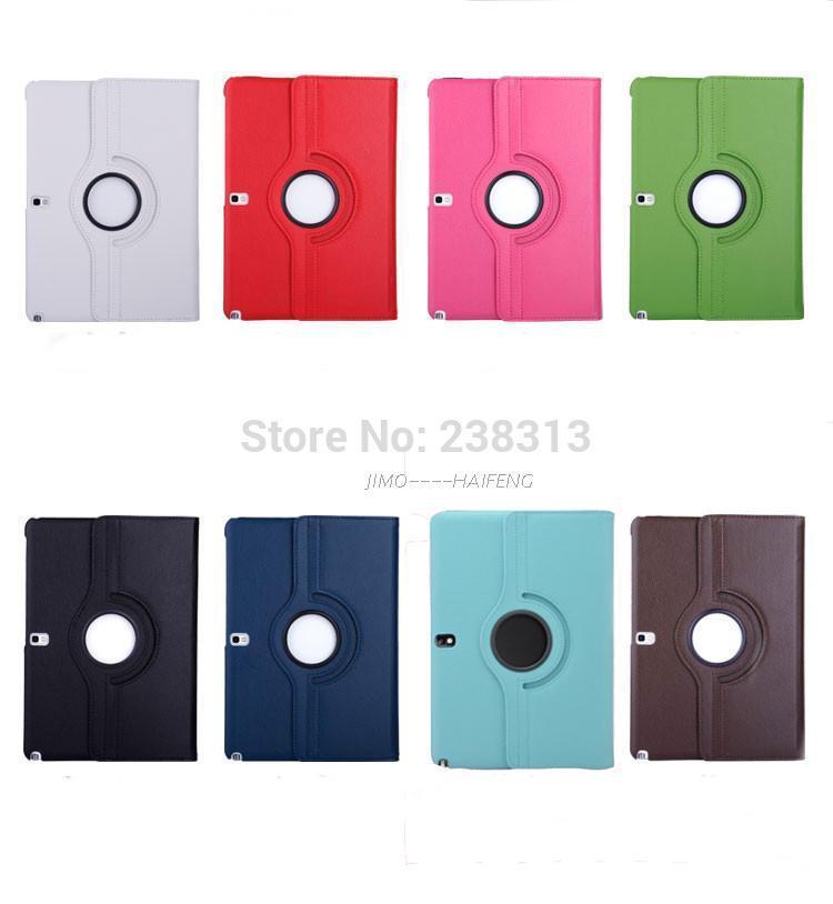 Bao da máy tính bảng PU có giá đỡ xoay 360 độ cho Samsung Galaxy Tab Note Pro 12.2 P900 P901 P905