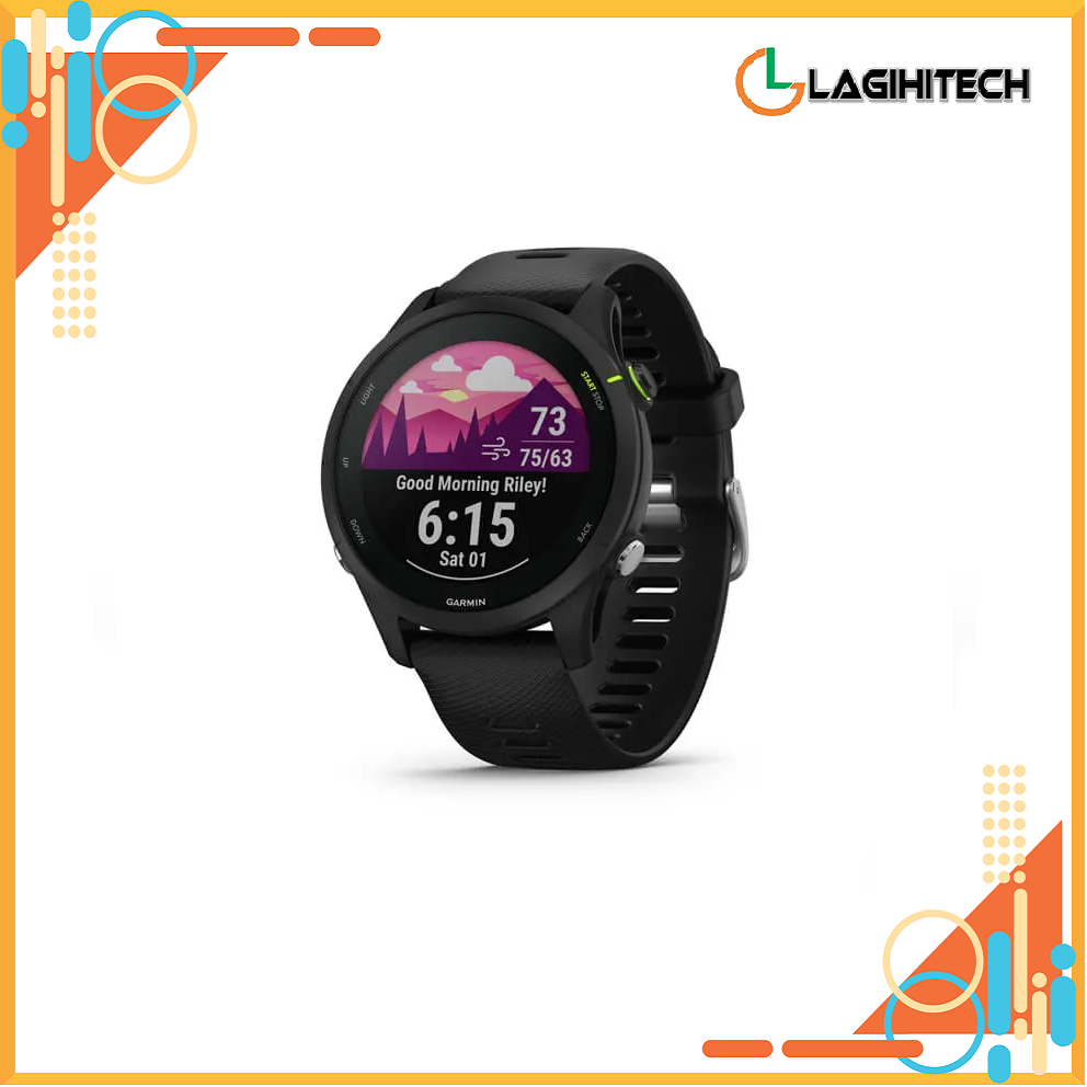 Đồng Hồ Thông Minh Theo Dõi Vận Động Theo Dõi Sức Khỏe Garmin Forerunner 255 / Forerunner 255 Music - Hàng Chính Hãng