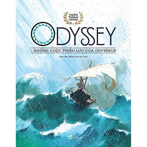 Sách - Bộ Thần Thoại Vàng - Odyssey - Những cuộc phiêu lưu của Odysseus (tặng kèm bookmark thiết kế)