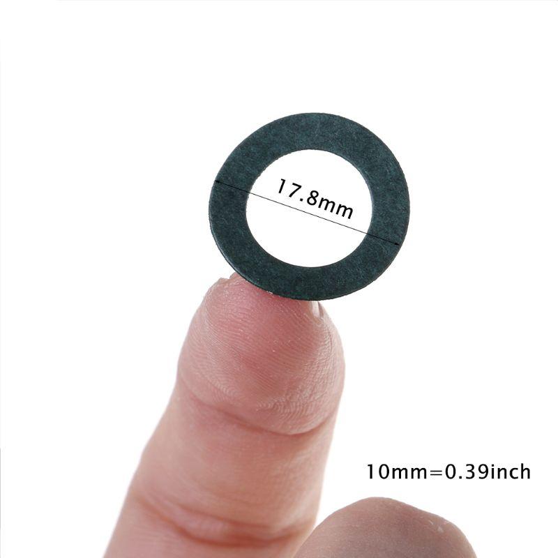 100 miếng 18650 Pin Li-ion Xanh Miếng cách điện Miếng cách điện dương Màu sắc: Trắng