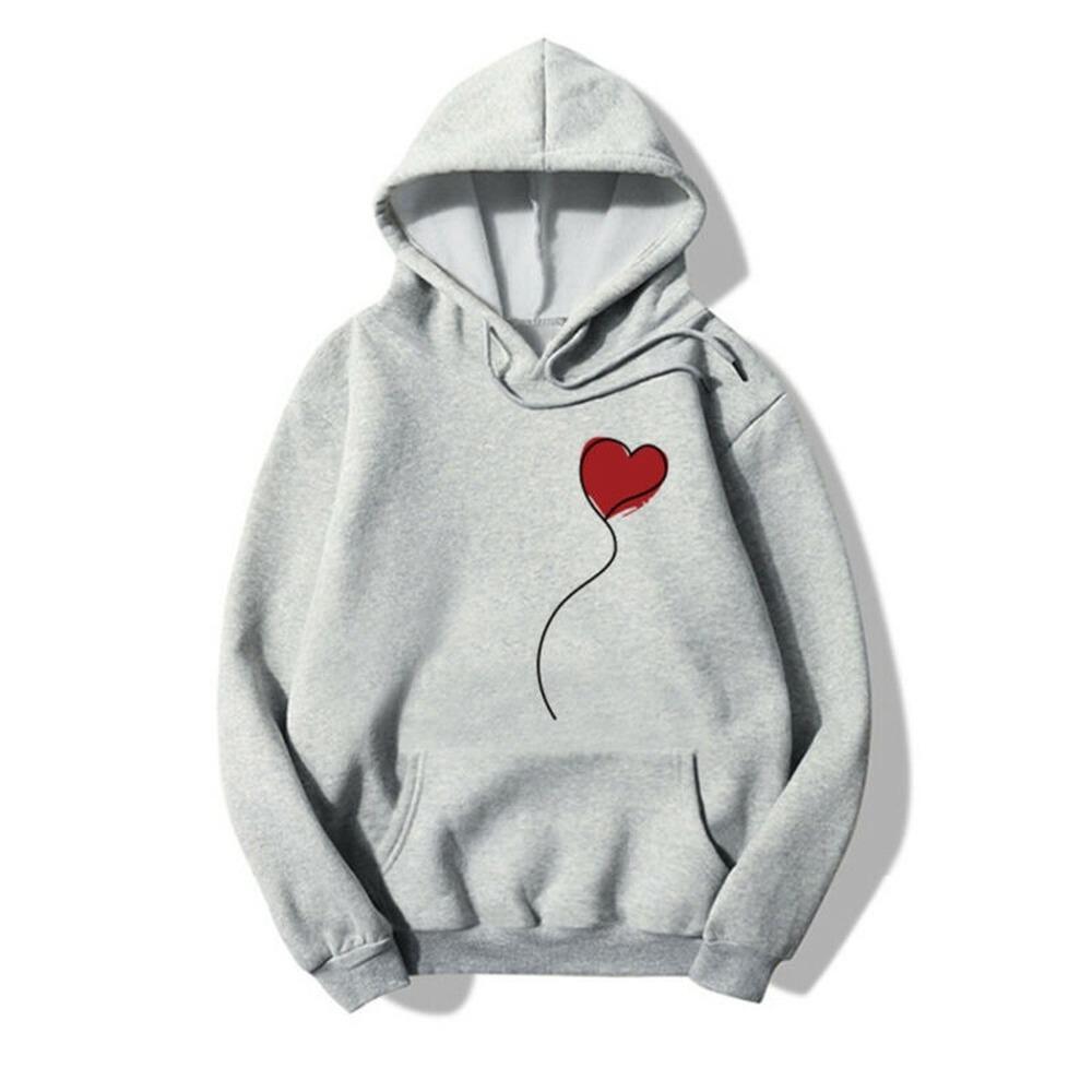 Áo Hoodie Nam Nữ in hình trái tim yêu thương