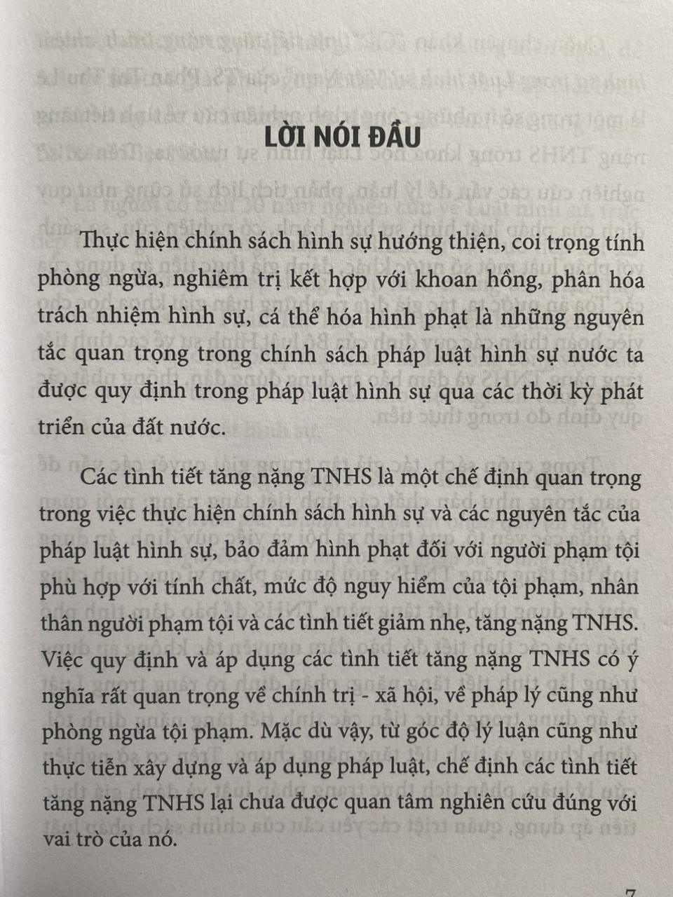 Các Tình Tiết Tăng Nặng Trách Nhiệm Hình Sự Trong Luật Hình Sự Việt Nam