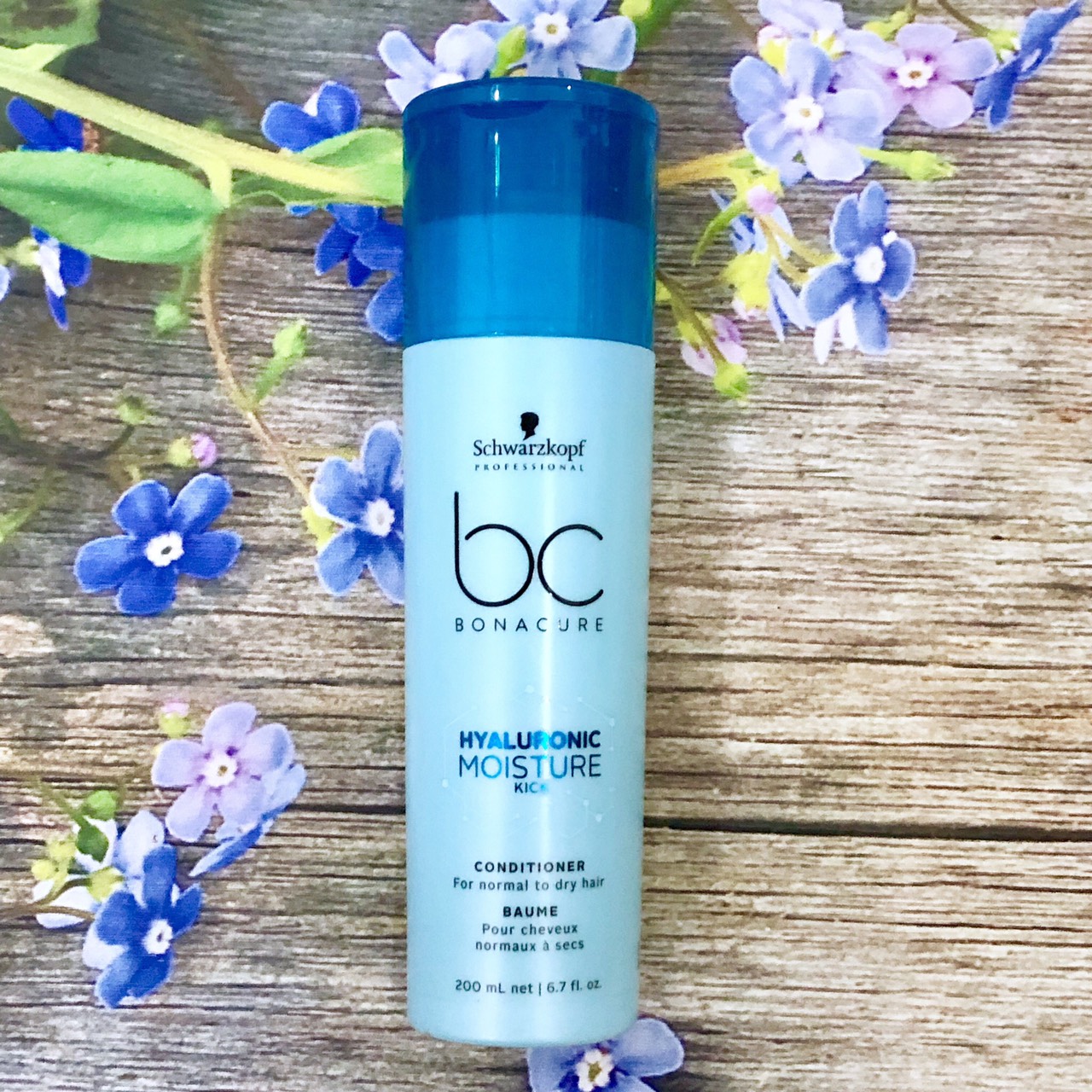 Dầu xả Schwarzkopf BC Bonacure Hualuron Moisture Kick Micellar giữ ẩm tóc khô giòn và xoăn Đức 200ml