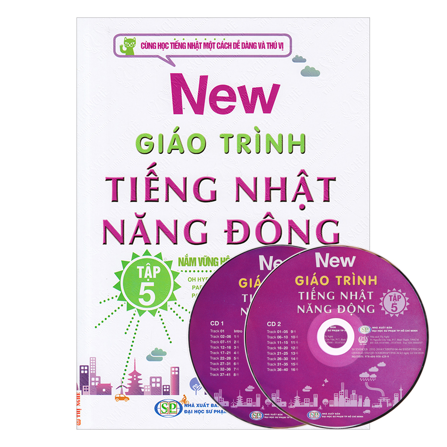 New Giáo Trình Tiếng Nhật Năng Động - Tập 5 (Kèm CD)