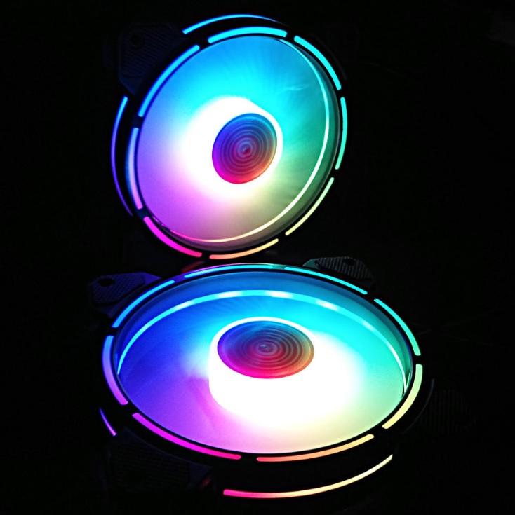 [5 Quạt + Khiển] Quạt Coolmoon RGB V9 - Hàng nhập khẩu