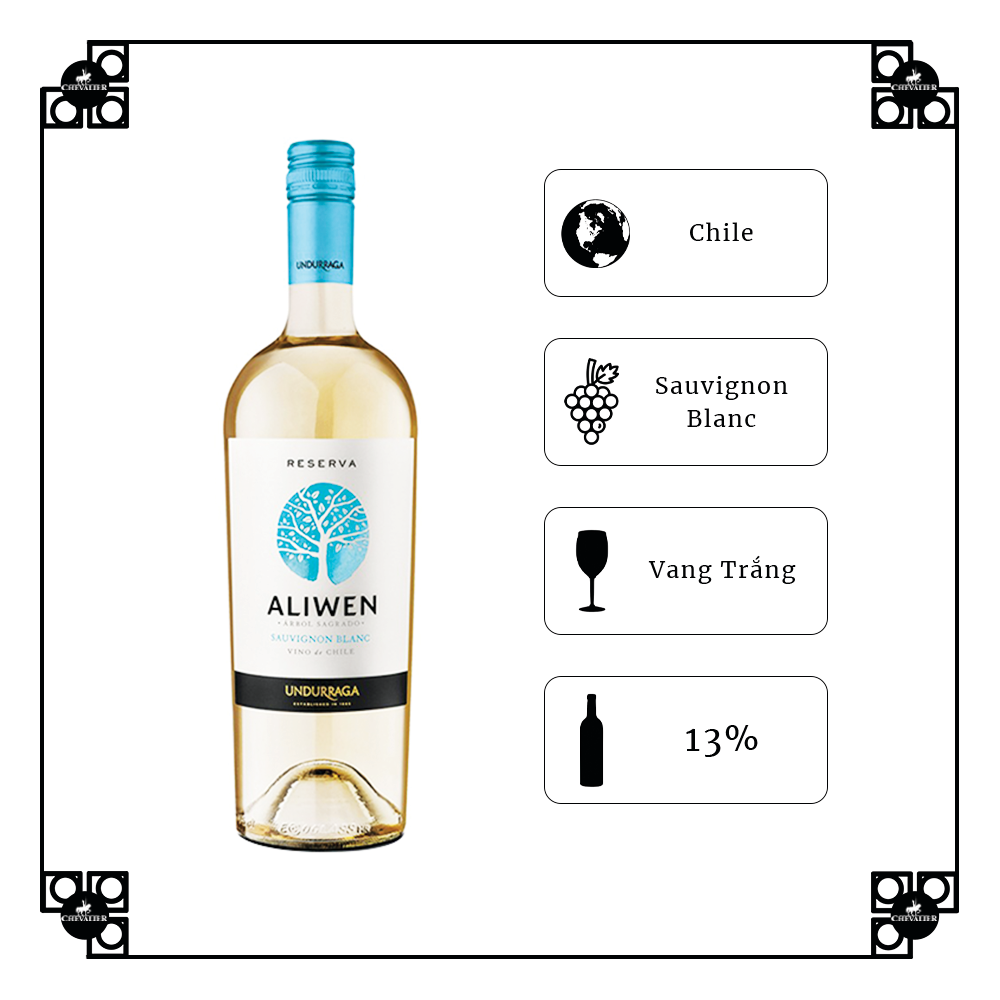 Rượu Vang Trắng Undurraga Aliwen Reserva Sauvignon Blanc
