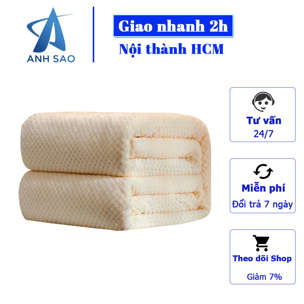 Mền lông cừu Thái Lan vân hạt bắp vải microfiber nặng 1.2 kg cao cấp A - mềm mại, ấm áp, kích thước 1m7x2m