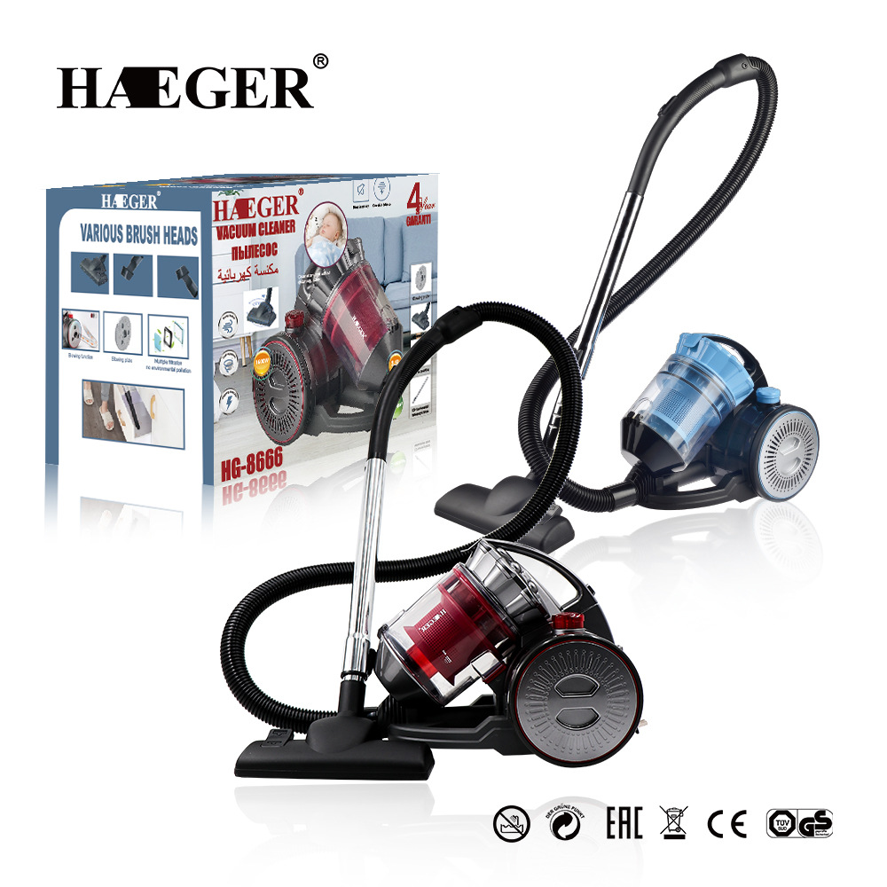 Máy hút bụi haeger - công suất 1600w- Hàng chính hãng