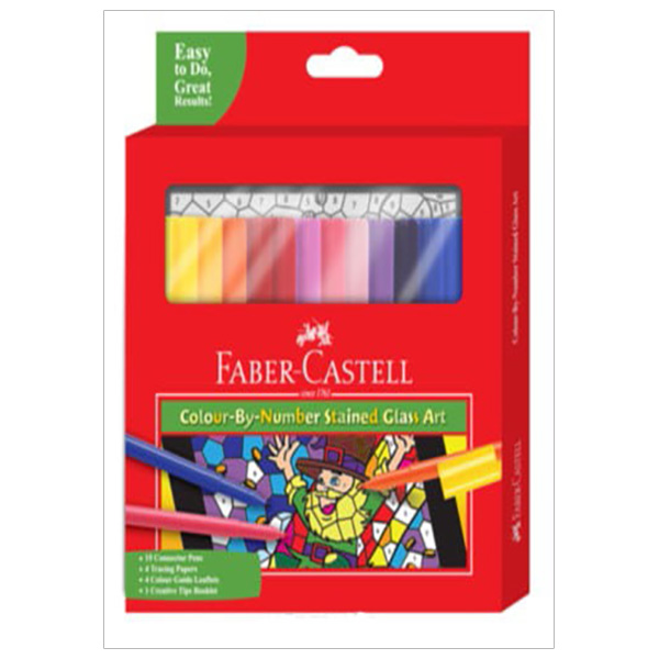 Bộ Khung Tranh Tô Màu Bằng Số 155082 Faber Castell