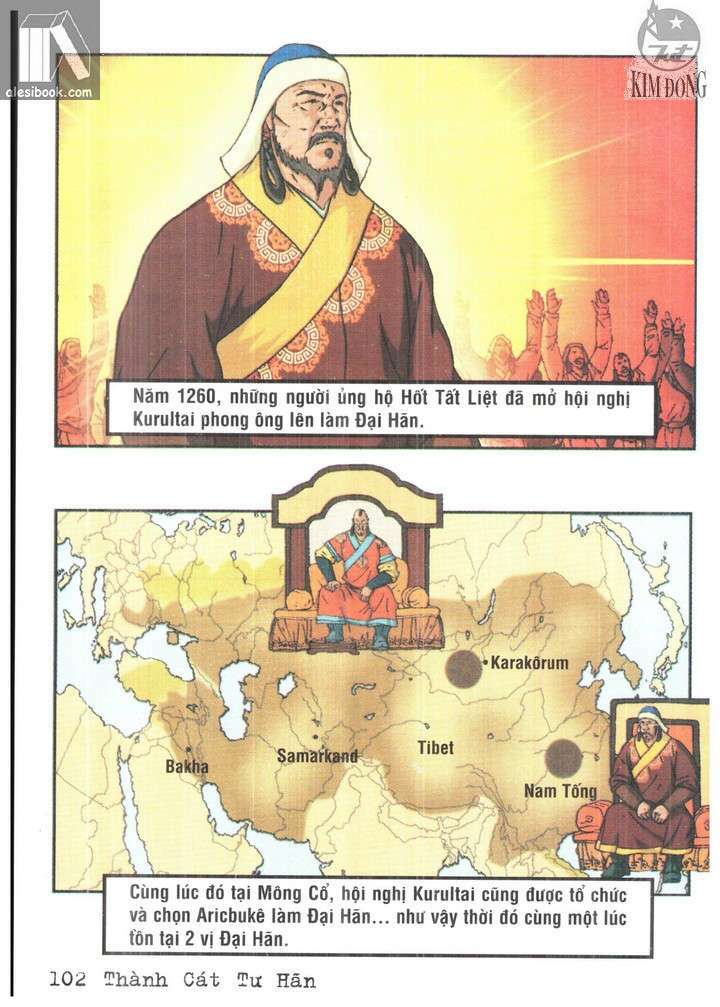 thành cát tư hãn chapter 85 20