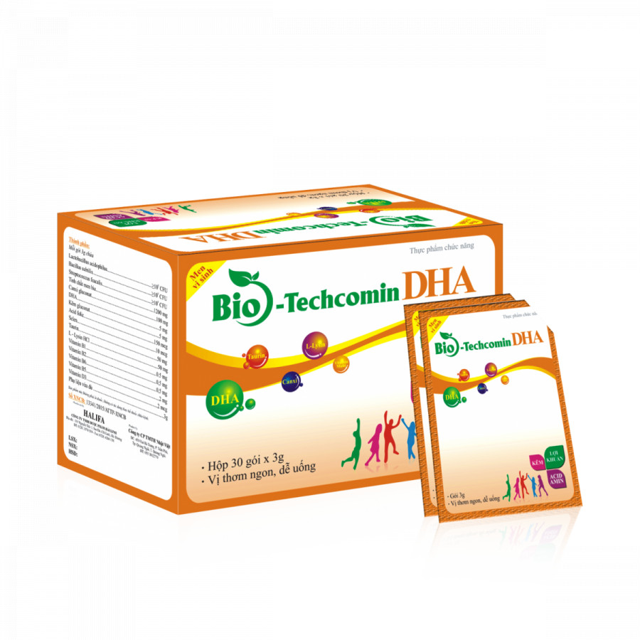 Thực phẩm chức năng - Men vi sinh - Bio - Techcomin DHA