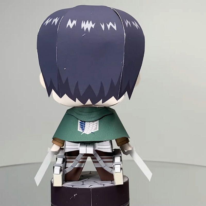 Mô hình giấy anime chibi Eren Yeager