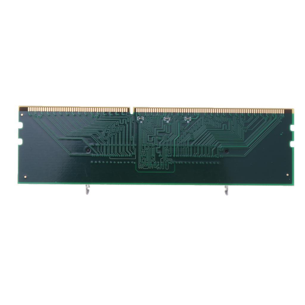2 Pieces DDR3 Laptop to Desktop Memory RAM Adapter Connector Converter DDR3 Card
