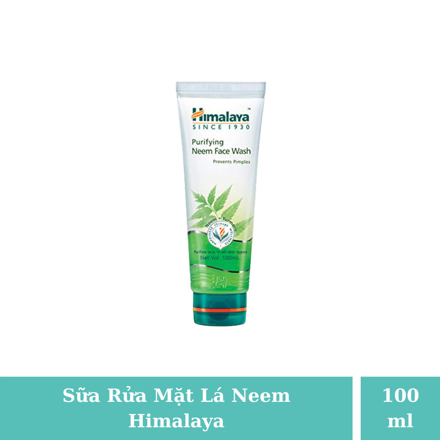 Bộ Sản Phẩm Ngừa mụn (Sữa rửa mặt Himalaya Purifying Neem Face Wash, Tẩy tế bào chết Himalaya Purifying Neem Scrub , Mặt nạ đất sét hỗ trợ trị mụn lá neem Himalaya Herbals Neem Face Pack) 100ml