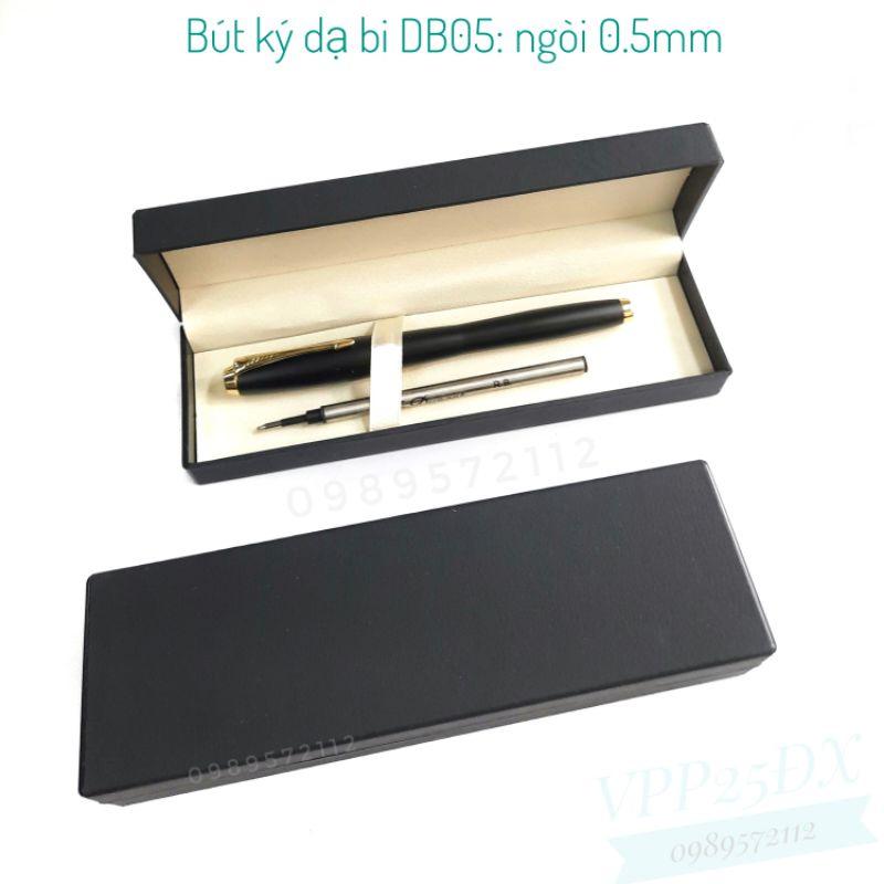 Bút ký dạ bi ngòi 0.5mm nắp vồng DB05. Bút quà tặng.