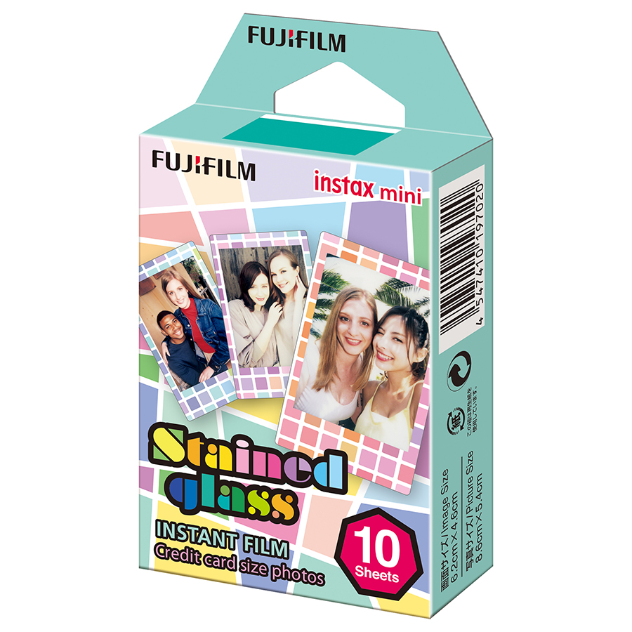 Hộp Film Fujifilm Mini 10 Tấm Stained Galls - Hàng Chính Hãng