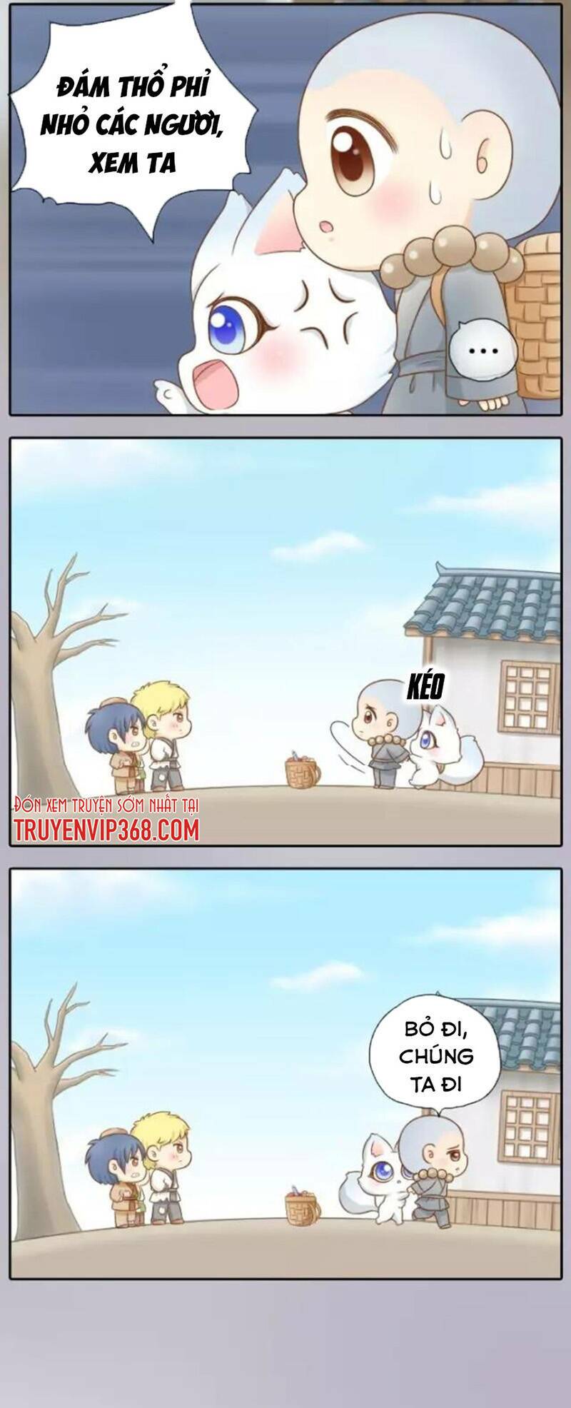tiểu hoà thượng - chào mừng đến trấn yêu quái chapter 29 7