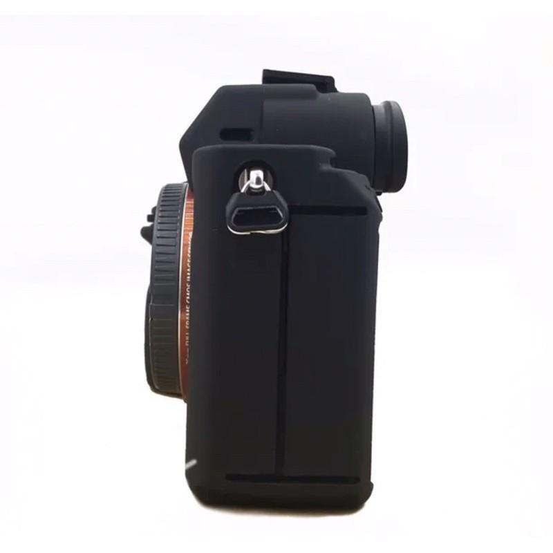 Vỏ cao su - Cover dành cho máy ảnh Sony A7iii (màu camo/màu đen)