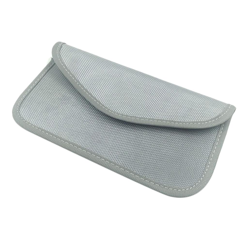 2Pcs Signal Blocking Bag Anti-Radiation Signal Shielding Pouch Wallet Cases