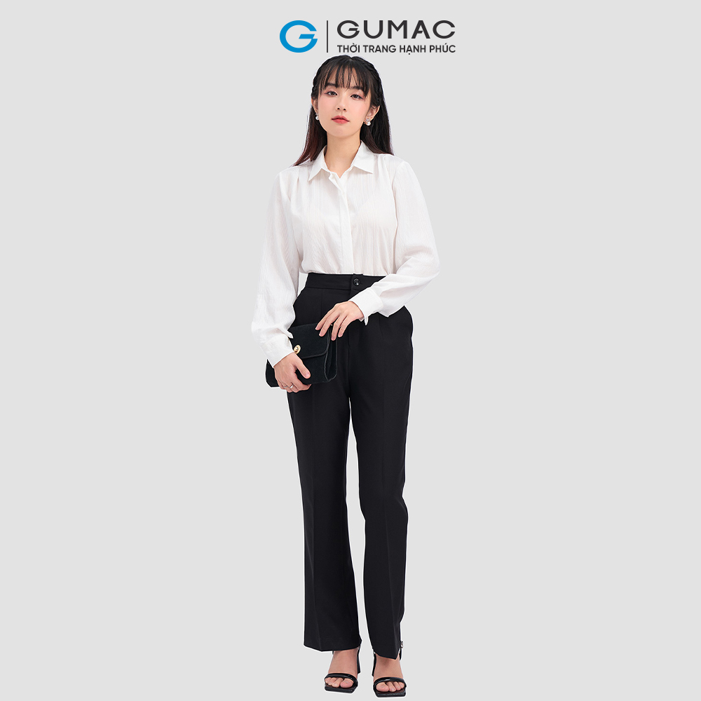 Quần dài ống loe thời trang GUMAC LQ1108