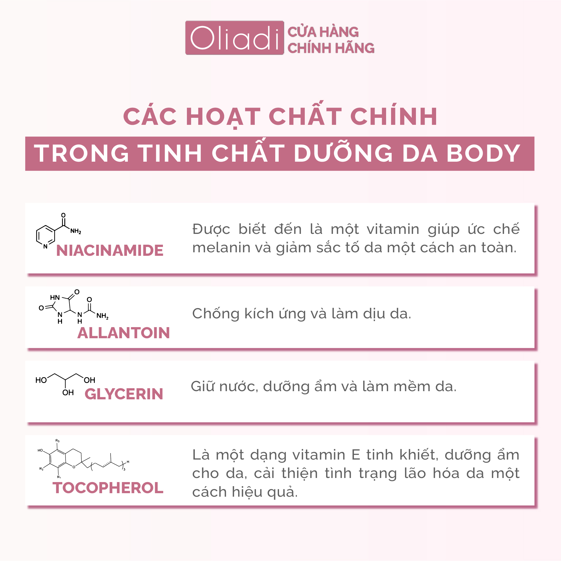 Tinh Chất Dưỡng Da Body Toàn Thân Oliadi Premium body Essence 200ml