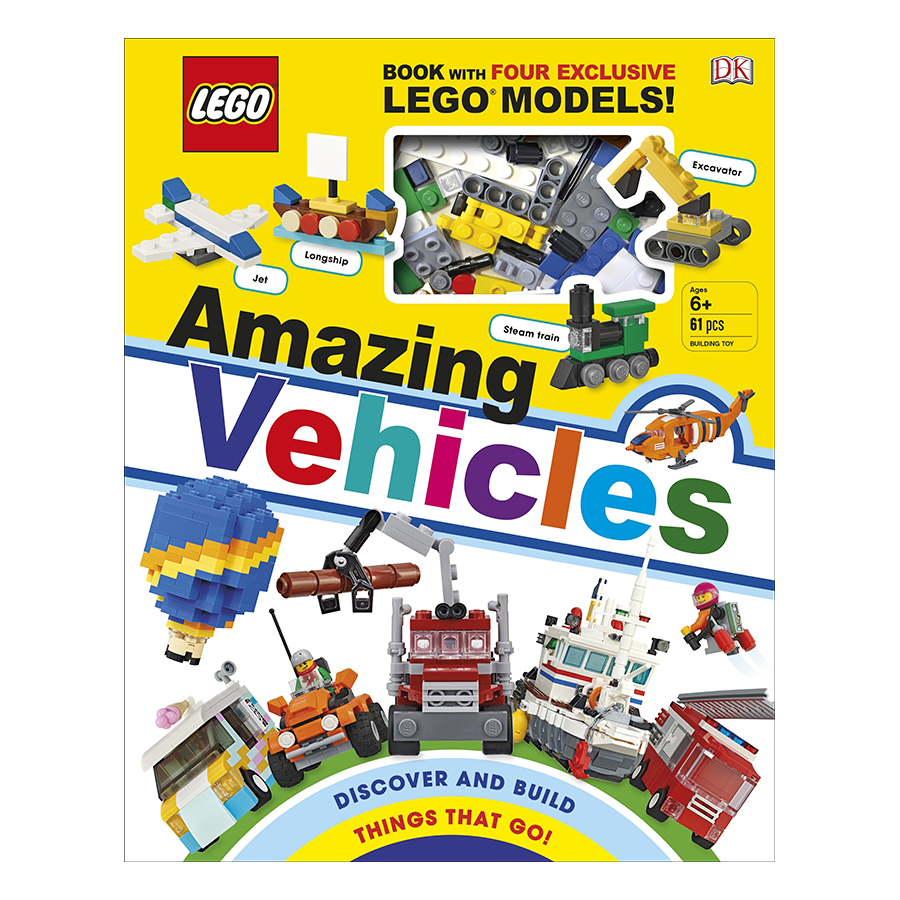 LEGO Amazing Vehicles: Includes Four Exclusive LEGO Mini Models (Hardback)