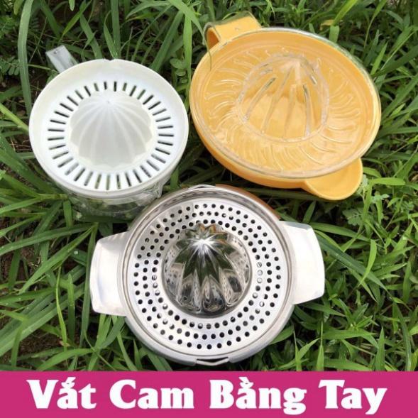 Vắt cam bằng tay tiện dụng chất liệu inox và nhựa an toàn