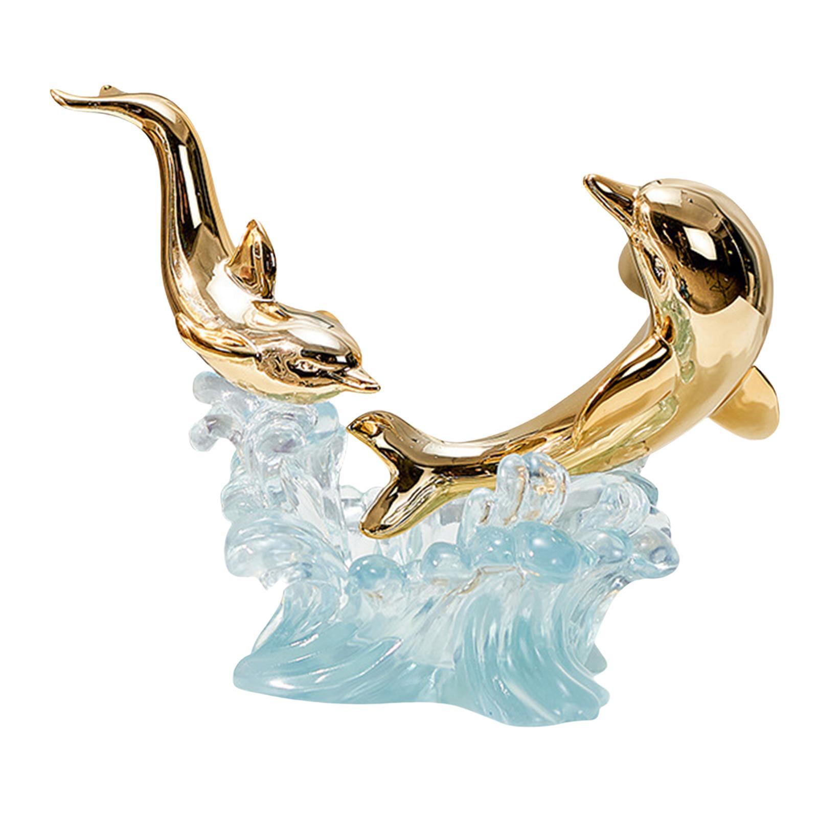 Creative Creative Dolphin Rack Animal Sculpture Crafts for gifts