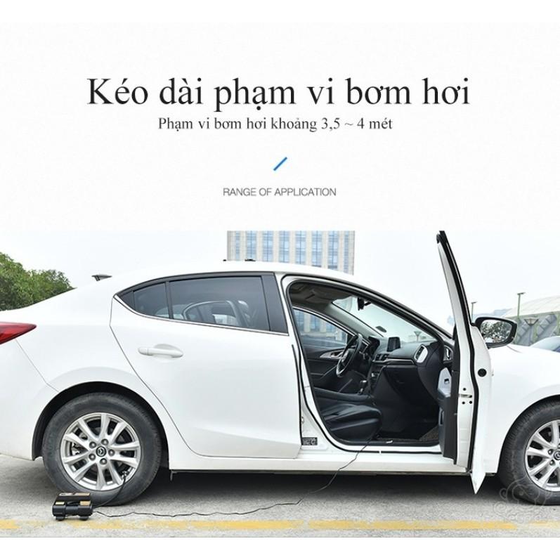 Máy bơm lốp nhanh 30s LCD xilanh kim loại