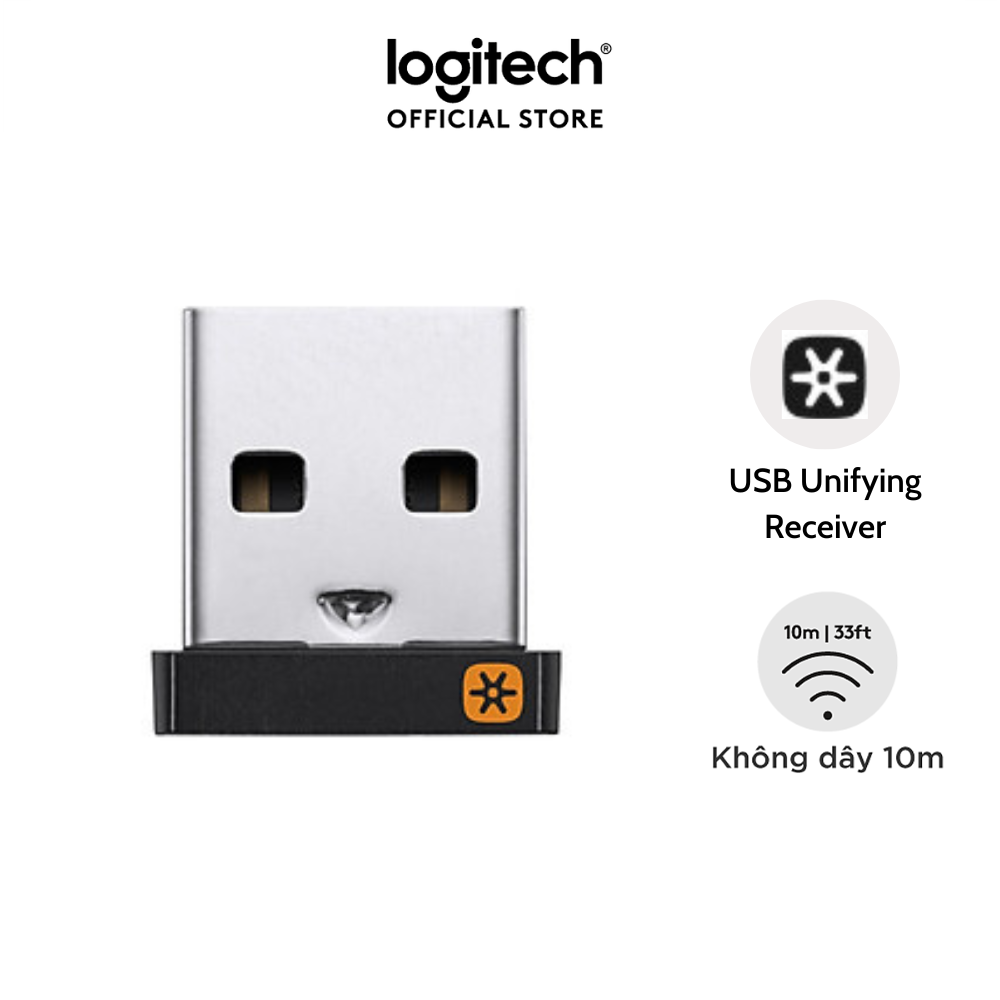 Thiết bị nhận tín hiệu Logitech - Hàng chính hãng