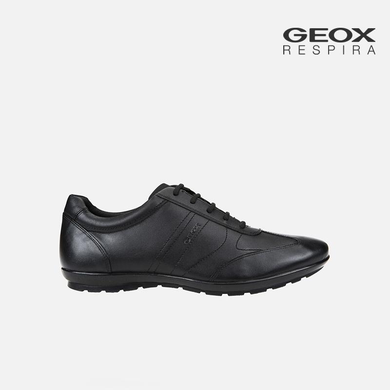 Giày Sneaker Nam GEOX U Symbol B BLACK