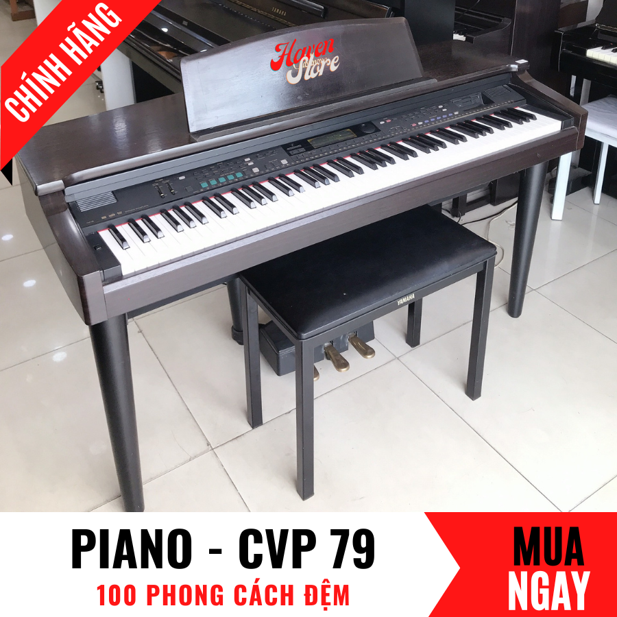 Đàn Piano Điện Yamaha CVP-79 Kích Hoạt 100 Phong Cách Đệm