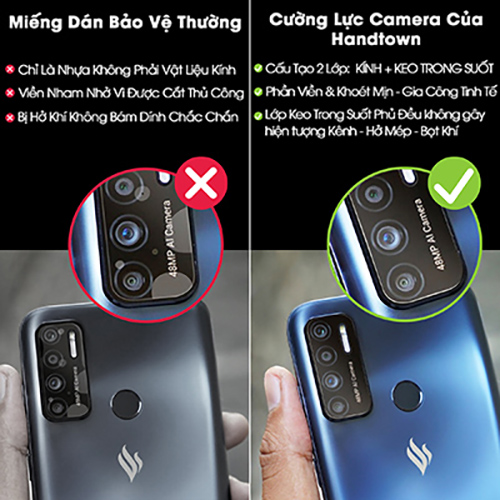 Kính Cường lực Camera cho Vsmart Live 4- Hàng Chính Hãng