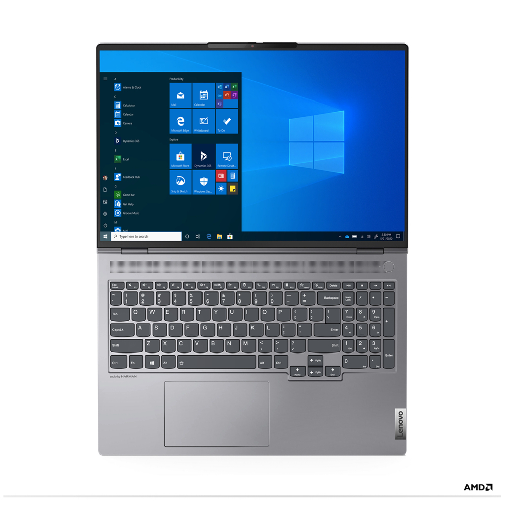 Lenovo ThinkBook 16p G2 ACH 20YM003LVN (AMD Ryzen 7 5800H | 16GB | 512GB SSD | RTX 3060 6GB | 16 inch WQXGA IPS 100% sRGB | Win 11 | Finger | LED KEY) - Hàng CHính hãng