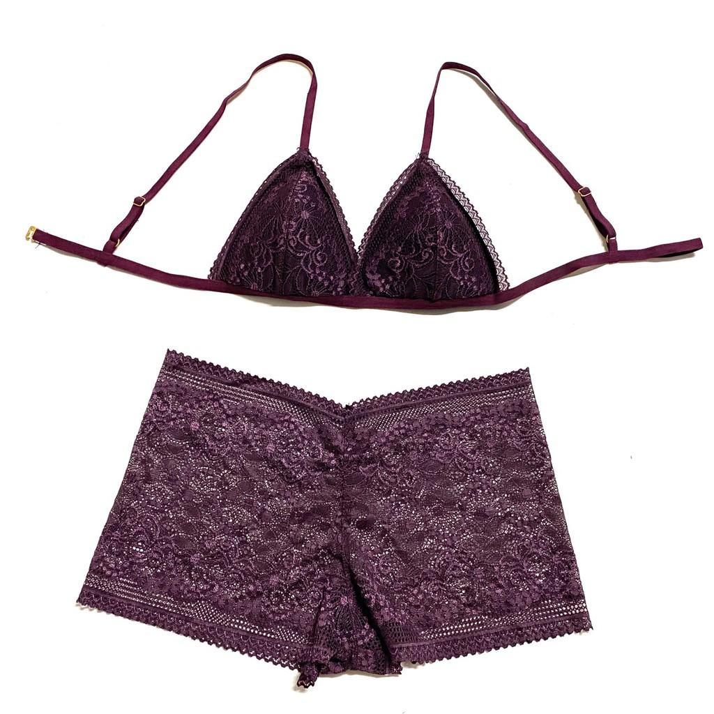 HISEXY Set Đồ Lót Ren Cao Cấp Thiết Kế Gọng Mỏng Kiểu quần T B103