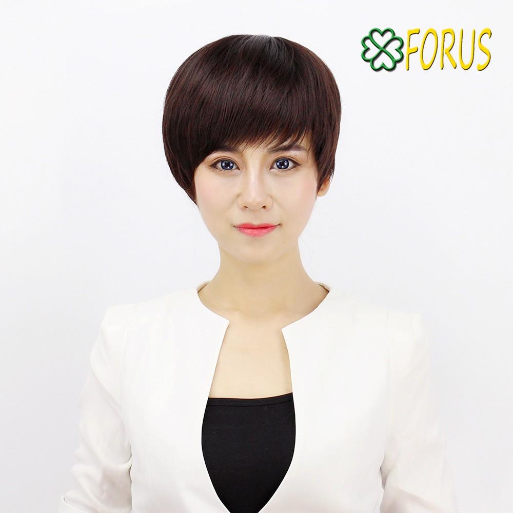 Tóc tomboy cao cấp FS-D90, tặng lưới chụp