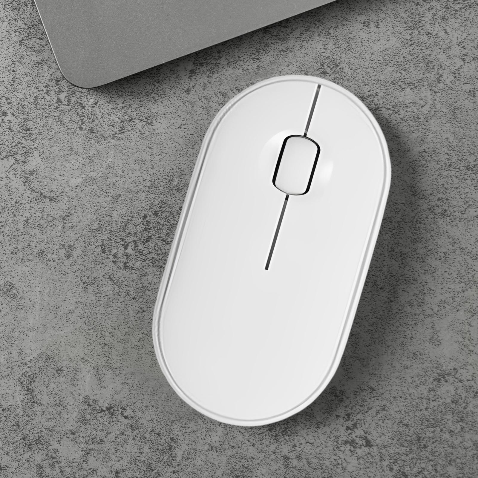 Bluetooth USB Wireless Mouse 1000DPI Portable Rechargeable for Computer