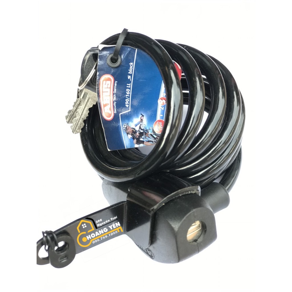 Khóa dây xe đạp ABUS 490/160- CHLB Đức