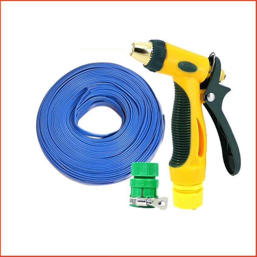 Bộ dây vòi xịt nước rửa xe,tưới cây tăng áp 3 lần 15M 206317