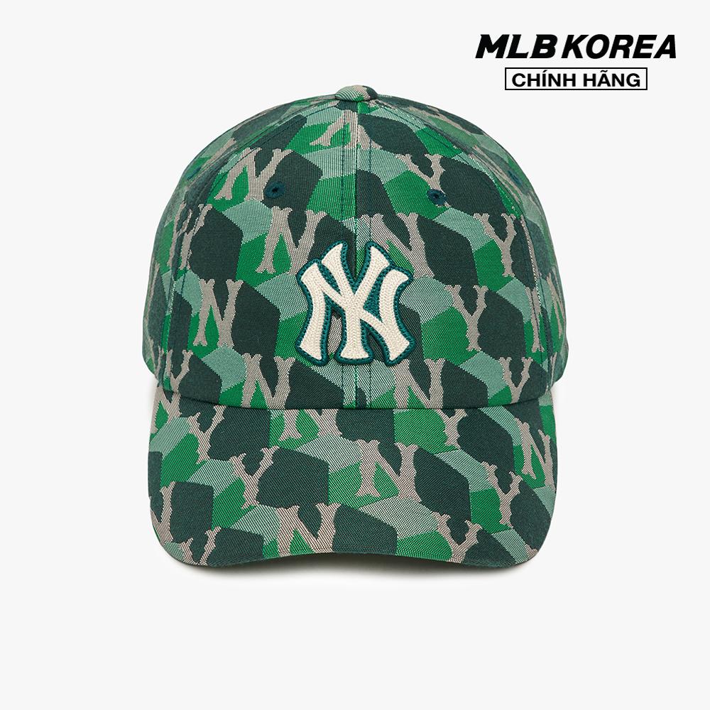 MLB - Nón bóng chày unisex Cube Monogram Curved 3ACPM212N