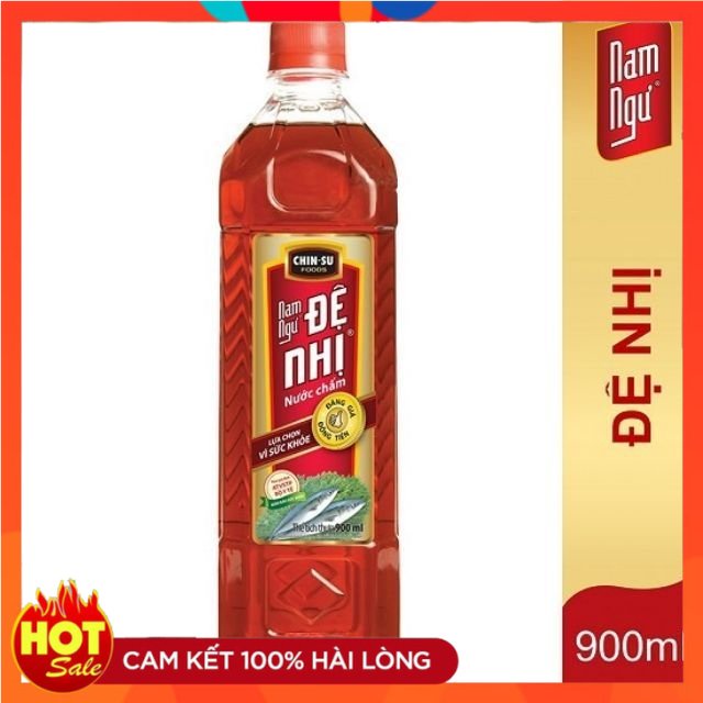 Nước chấm Nam Ngư chinsu Đệ Nhị chai 900ml