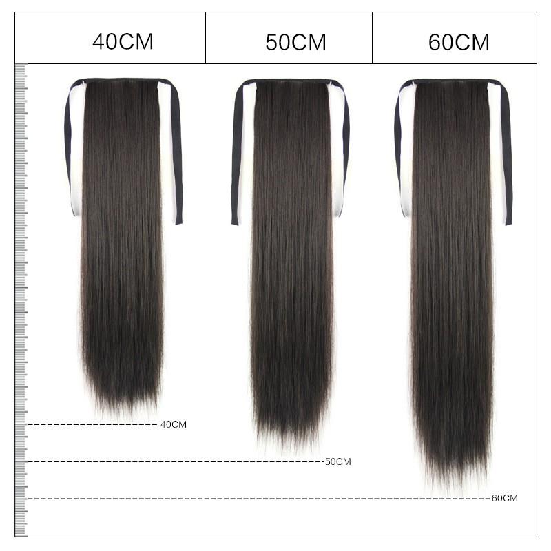 Tóc cột thẳng đủ size
