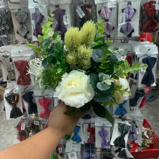 Phụ kiện cưới Giang - hoa cầm tay cô dâu mẫu mới 2/2019