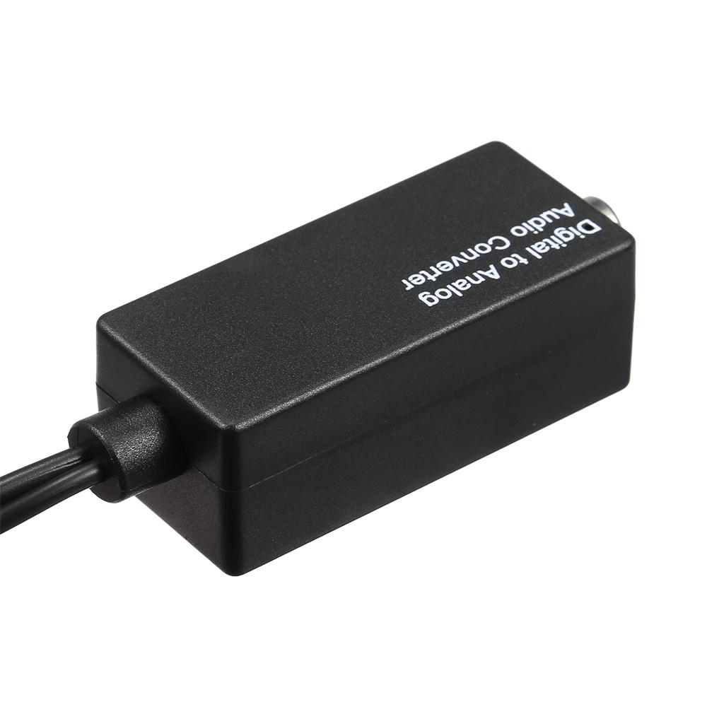 DAC Digital to Analog Audio Converter HiFi Nondestructive Sound Quality Stable Signal Coaxial+3.5mm Audio Ports
