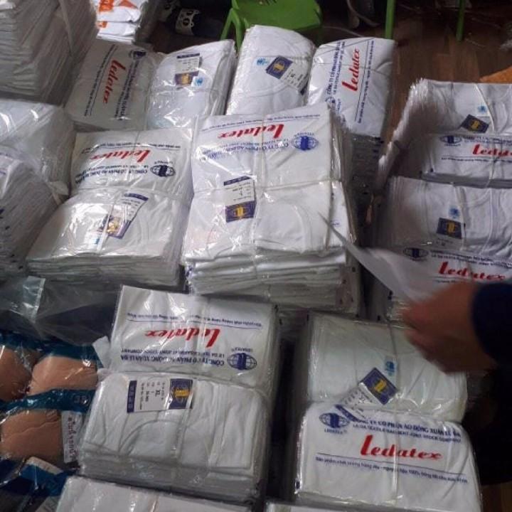 Áo Thun Nam Trắng Cotton ️ Áo Phông Cổ Tròn Form Rộng Trơn Đẹp Giá Rẻ