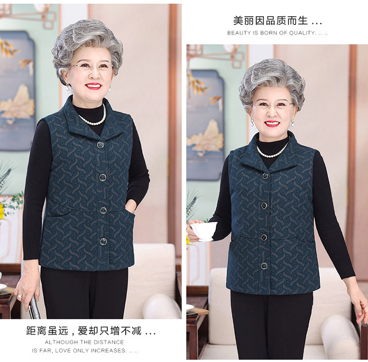 Áo Ghi Lê Mùa Xuân Thu Cho Bà AV01 - Hàng Quảng Châu Cao Cấp