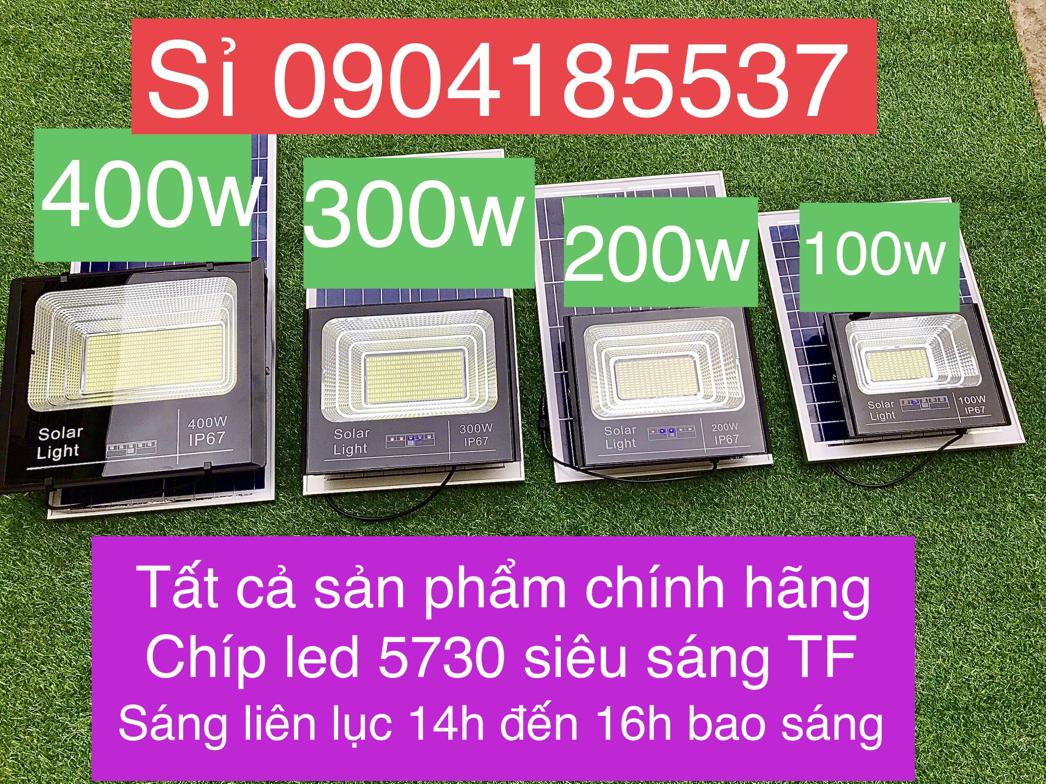 Đèn pha led năng lượng mặt trời DK308 50W