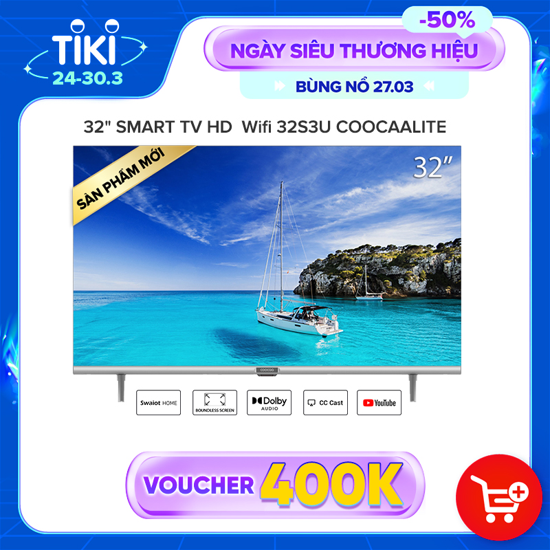 Smart Tivi Coocaa HD 32 inch 32S3U