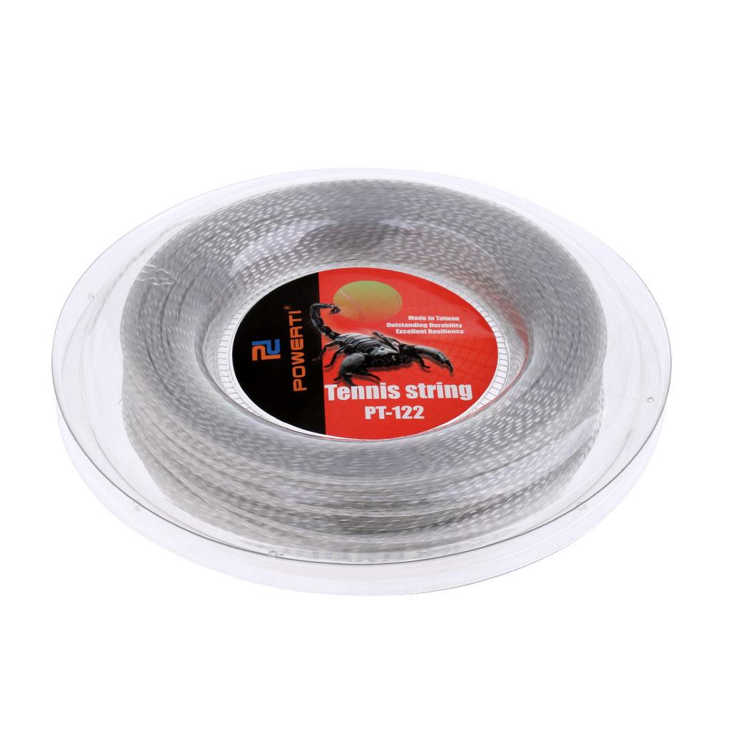 High Quality Nylon Tennis Racket Racquet Strings 1.30mm 200m Reel Various Colors